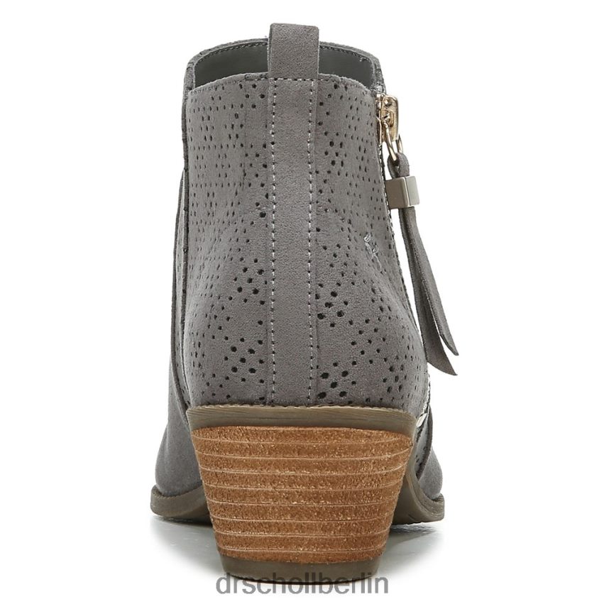 dunkelgraue Mikrofaser Brianna Bootie RXP6XD136 Dr. Scholl's unisex