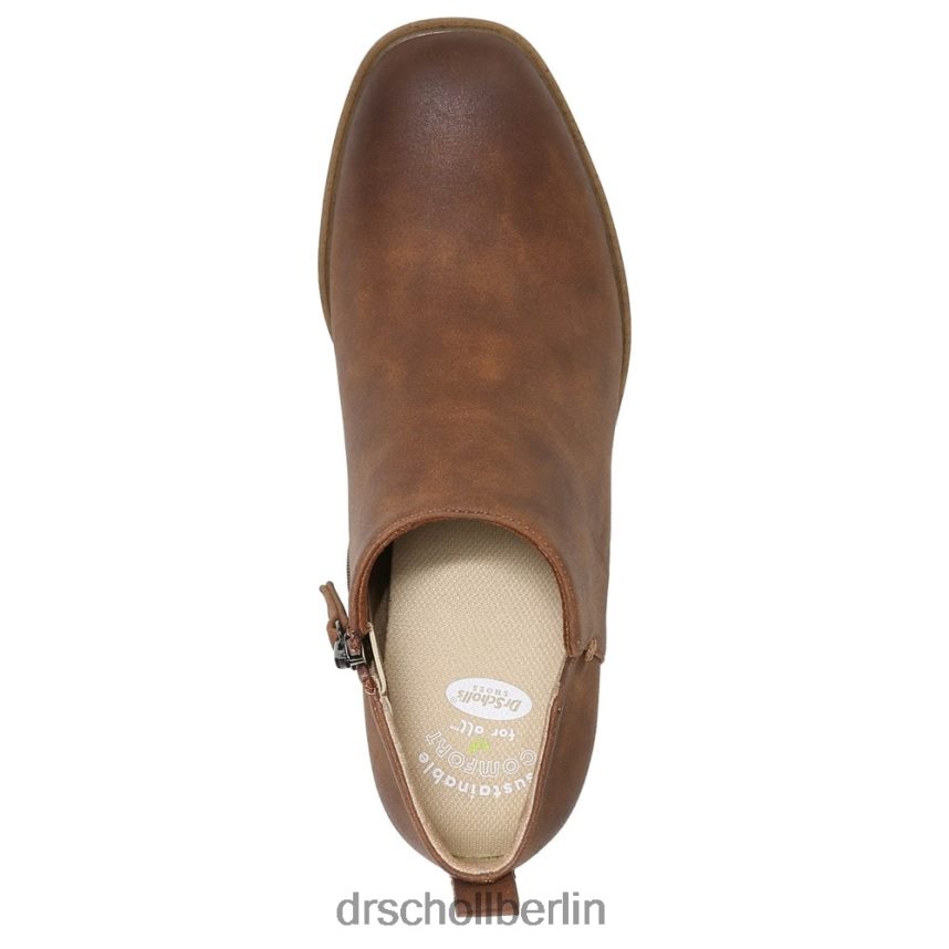 neuer kupferbrauner Kunststoff Roxanne-Stiefelette mit Blockabsatz RXP6XD247 Dr. Scholl's unisex