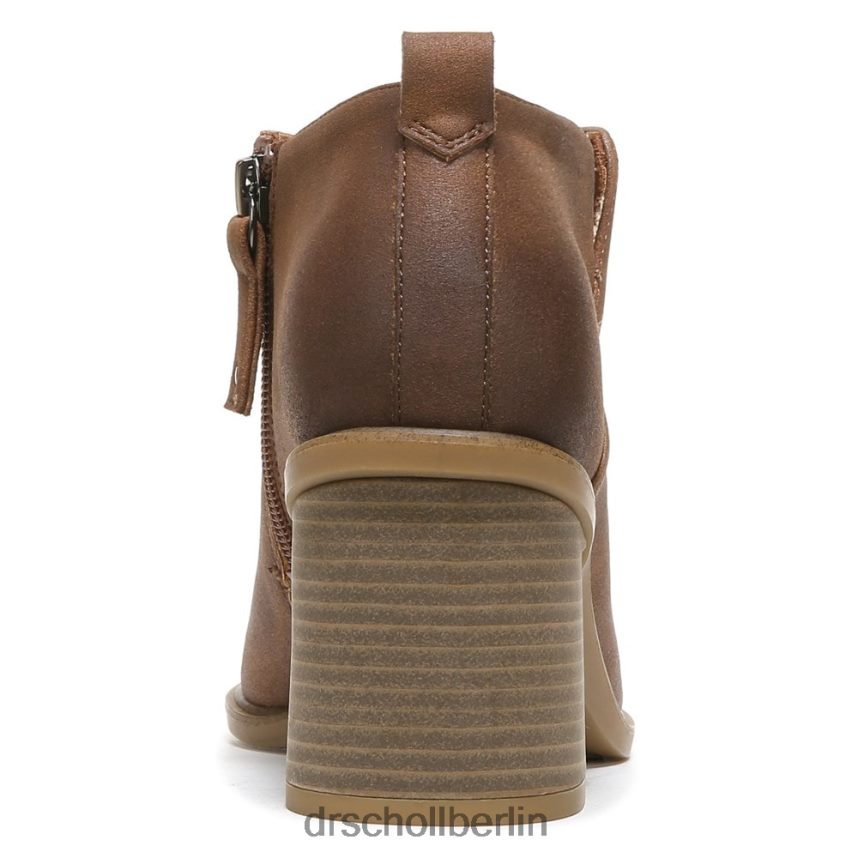 neuer kupferbrauner Kunststoff Roxanne-Stiefelette mit Blockabsatz RXP6XD247 Dr. Scholl's unisex