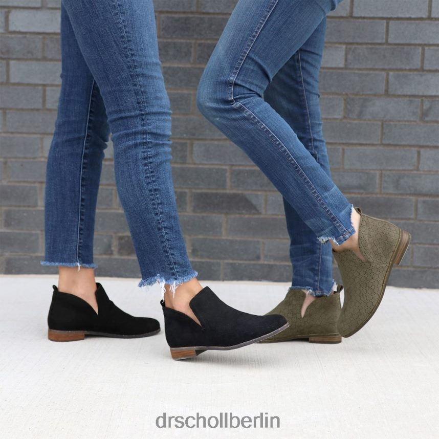 schwarze Mikrofaser Bewerten Sie Bootie RXP6XD145 Dr. Scholl's unisex
