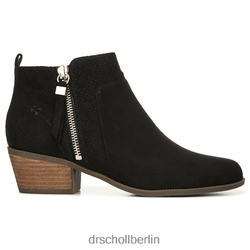 schwarze Mikrofaser Brianna Bootie RXP6XD135 Dr. Scholl's unisex