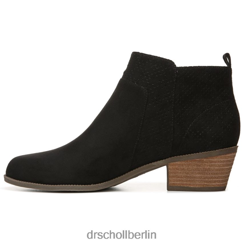 schwarze Mikrofaser Brianna Bootie RXP6XD135 Dr. Scholl's unisex