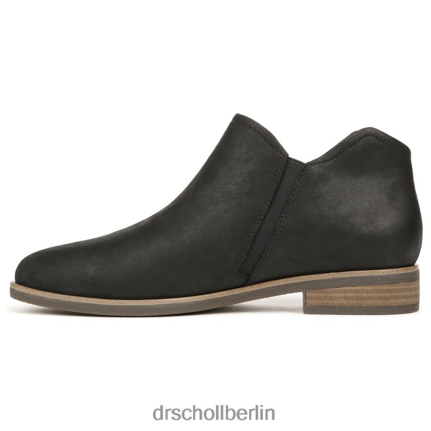 schwarzes Leder Avenue Stiefeletten mit Reißverschluss RXP6XD98 Dr. Scholl's unisex