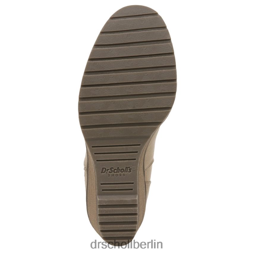 taupefarbener Stoff Chloe Stiefeletten RXP6XD108 Dr. Scholl's unisex