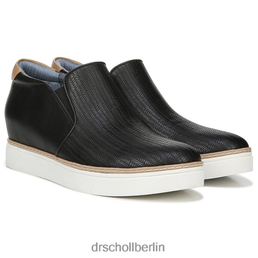 schwarzer Chevron wenn auch nur Wedge-Sneaker RXP6XD58 Dr. Scholl's unisex