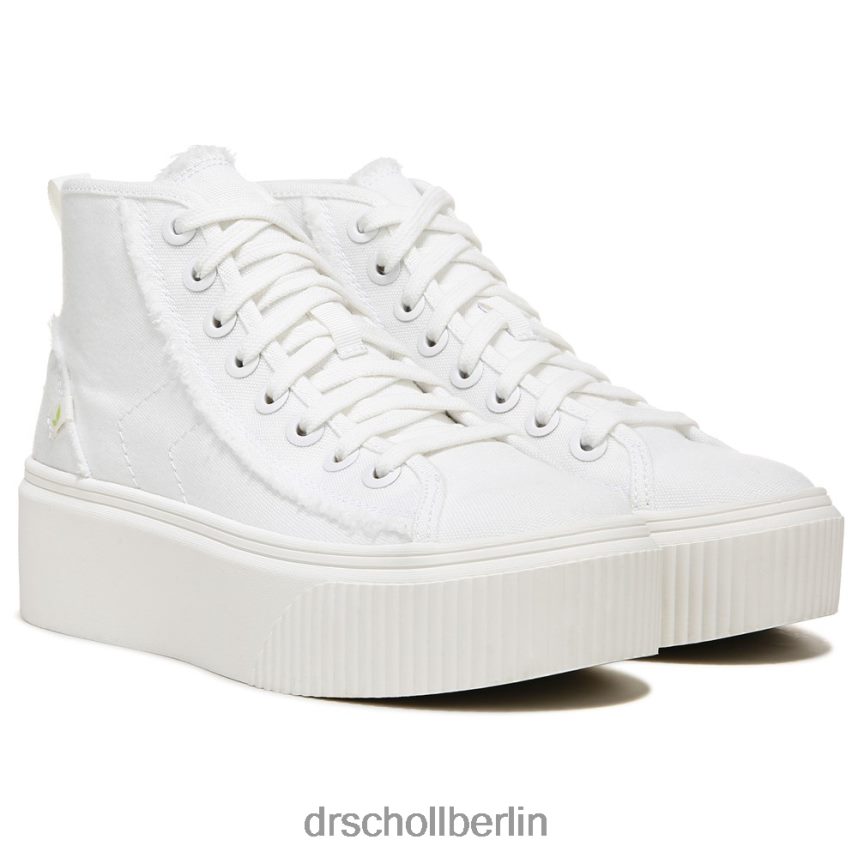weißer Stoff vorerst ein Hi-Top-Plateau-Sneaker RXP6XD226 Dr. Scholl's unisex