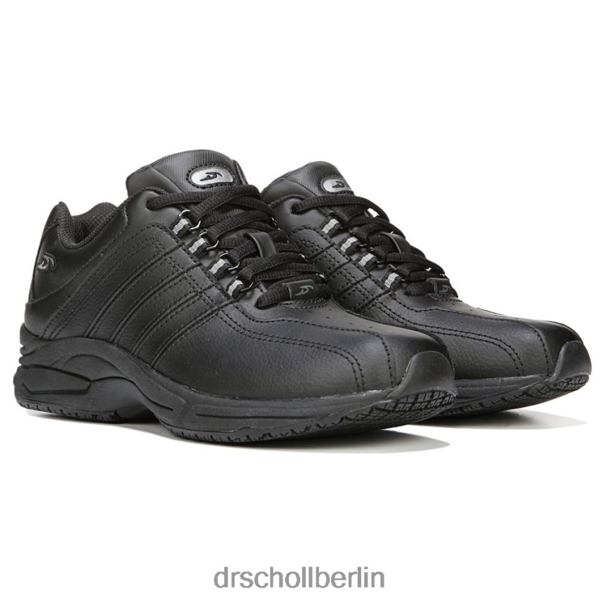schwarzes Leder Rutschfester Kimberly II-Sneaker RXP6XD249 Dr. Scholl's unisex