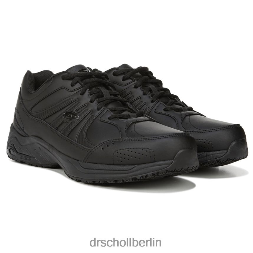 schwarzes Leder Rutschfester Titan 2-Sneaker RXP6XD291 Dr. Scholl's unisex