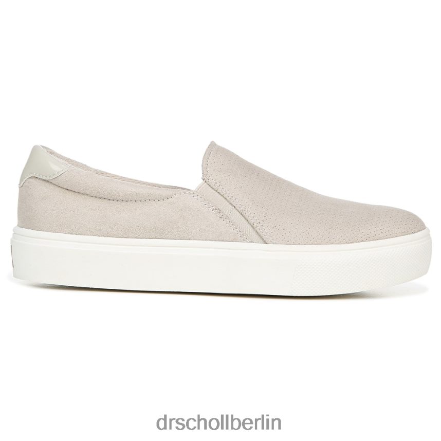 austerngraue Mikrofaser perf Nova Slip-on-Sneaker RXP6XD69 Dr. Scholl's unisex