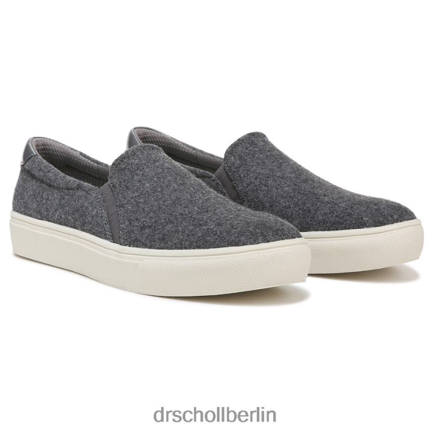 dunkelgrauer Stoff Nova Slip-on-Sneaker RXP6XD67 Dr. Scholl's unisex