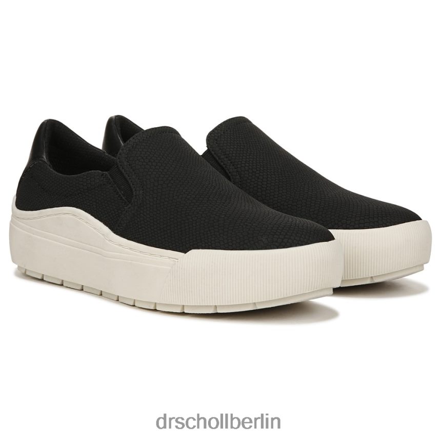 schwarzes Synthetik Freizeit-Slip-On-Sneaker RXP6XD78 Dr. Scholl's unisex