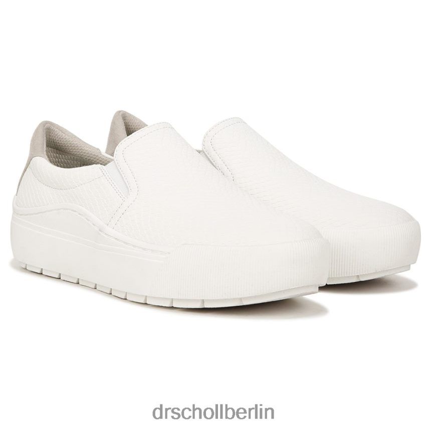 weißer Kunststoff Freizeit-Slip-On-Sneaker RXP6XD79 Dr. Scholl's unisex