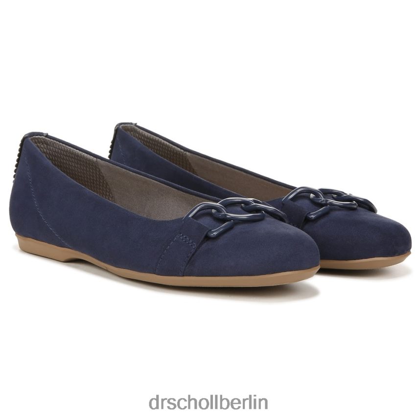 marineblauer Stoff Wexley schmückt Ballerina RXP6XD97 Dr. Scholl's unisex
