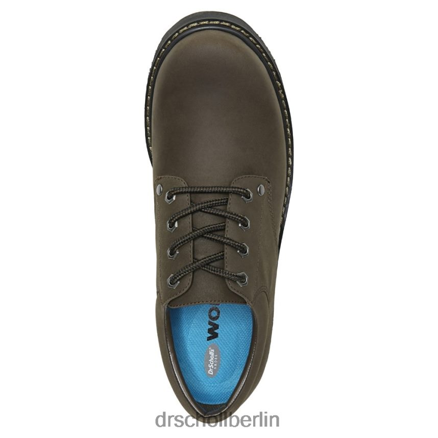braunes Leder Harrington II rutschfestes Oxford RXP6XD284 Dr. Scholl's unisex