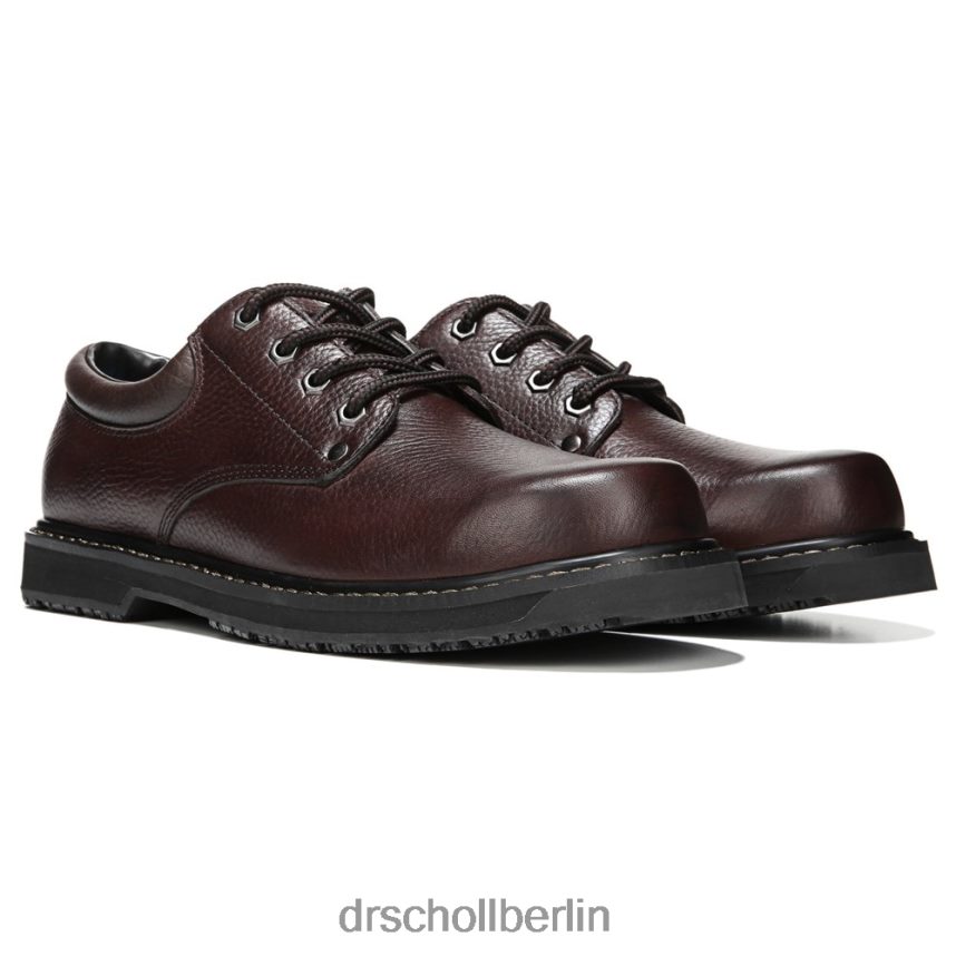 braunes Leder Harrington II rutschfestes Oxford RXP6XD286 Dr. Scholl's unisex