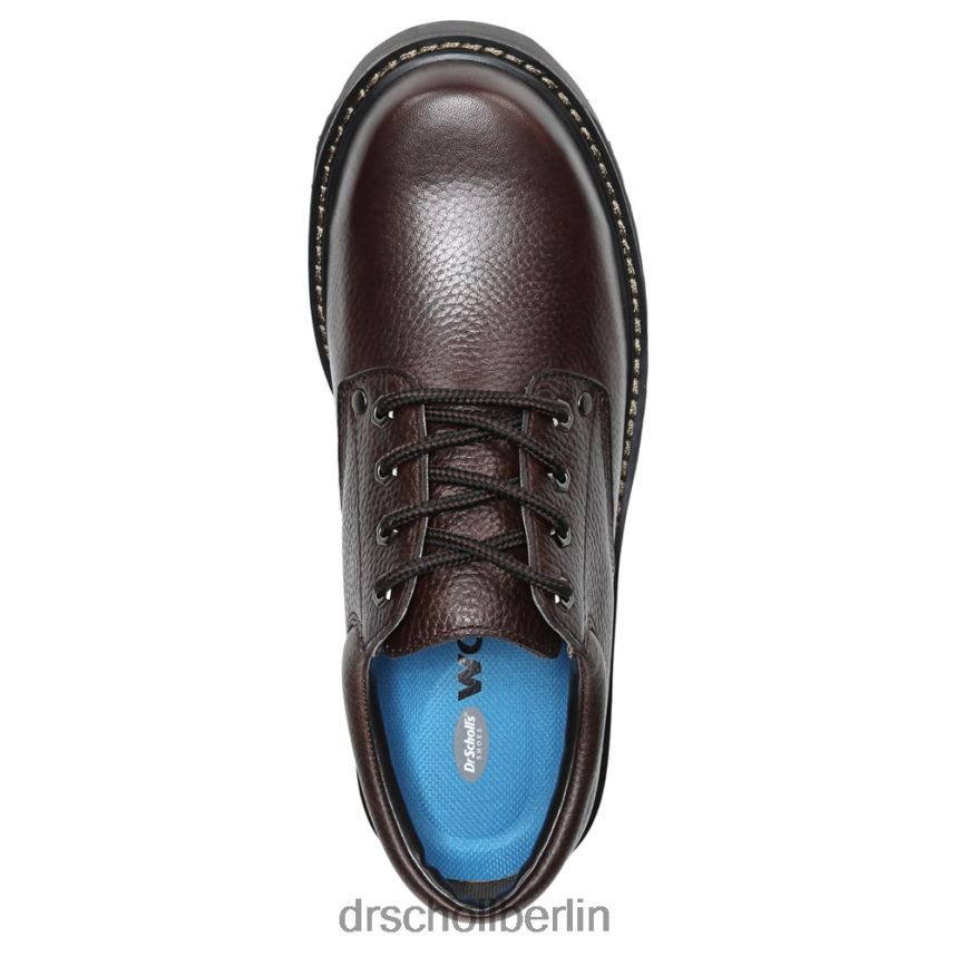 braunes Leder Harrington II rutschfestes Oxford RXP6XD286 Dr. Scholl's unisex