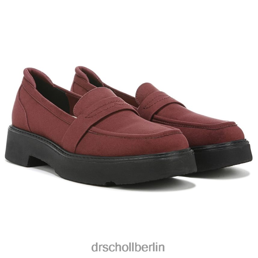 satter roter Stoff lebhafter Loafer RXP6XD227 Dr. Scholl's unisex