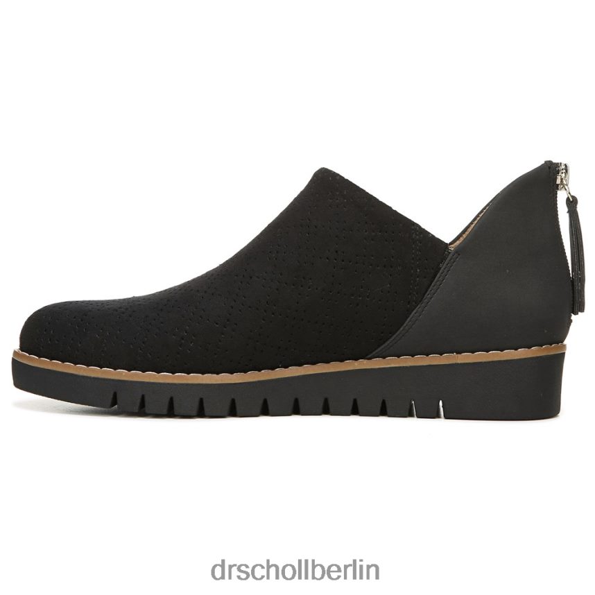 schwarze Mikrofaser Wahnsinniger Shootie RXP6XD137 Dr. Scholl's unisex