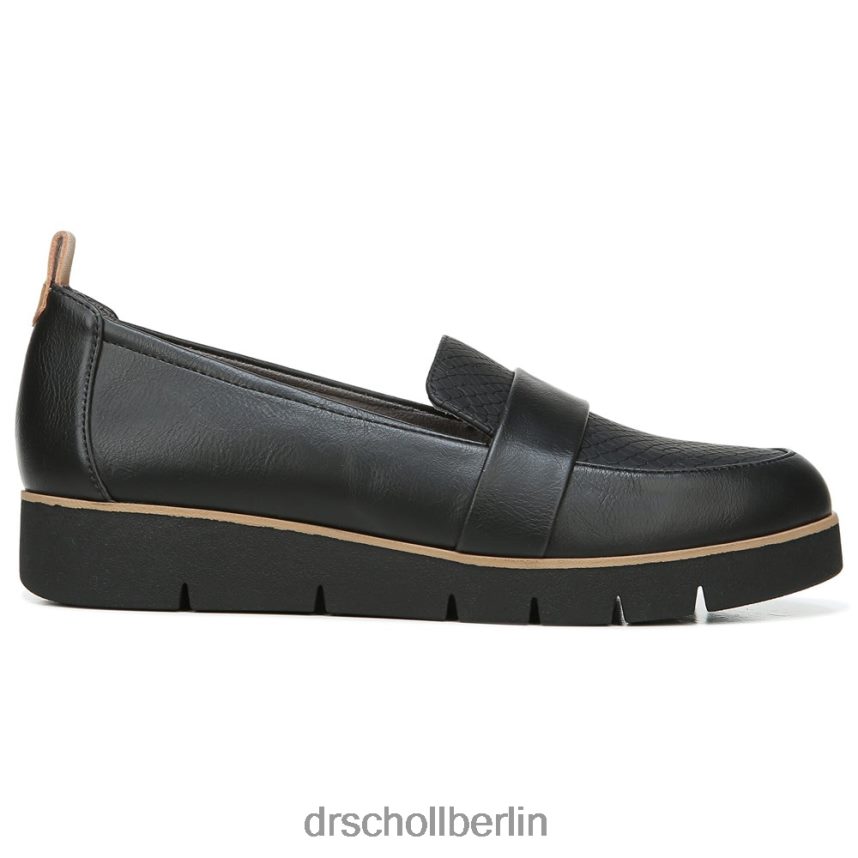 schwarze Schlange Webster-Loafer RXP6XD217 Dr. Scholl's unisex