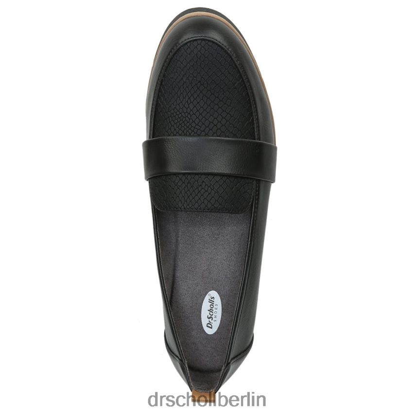 schwarze Schlange Webster-Loafer RXP6XD217 Dr. Scholl's unisex