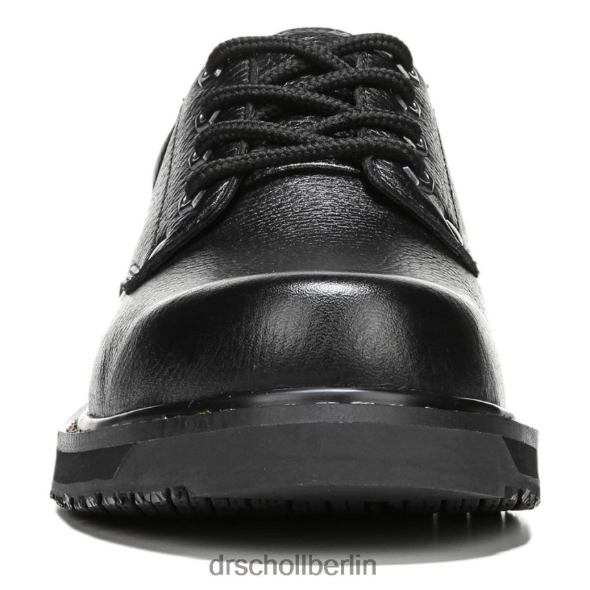 schwarzes Leder Harrington II rutschfestes Oxford RXP6XD285 Dr. Scholl's unisex