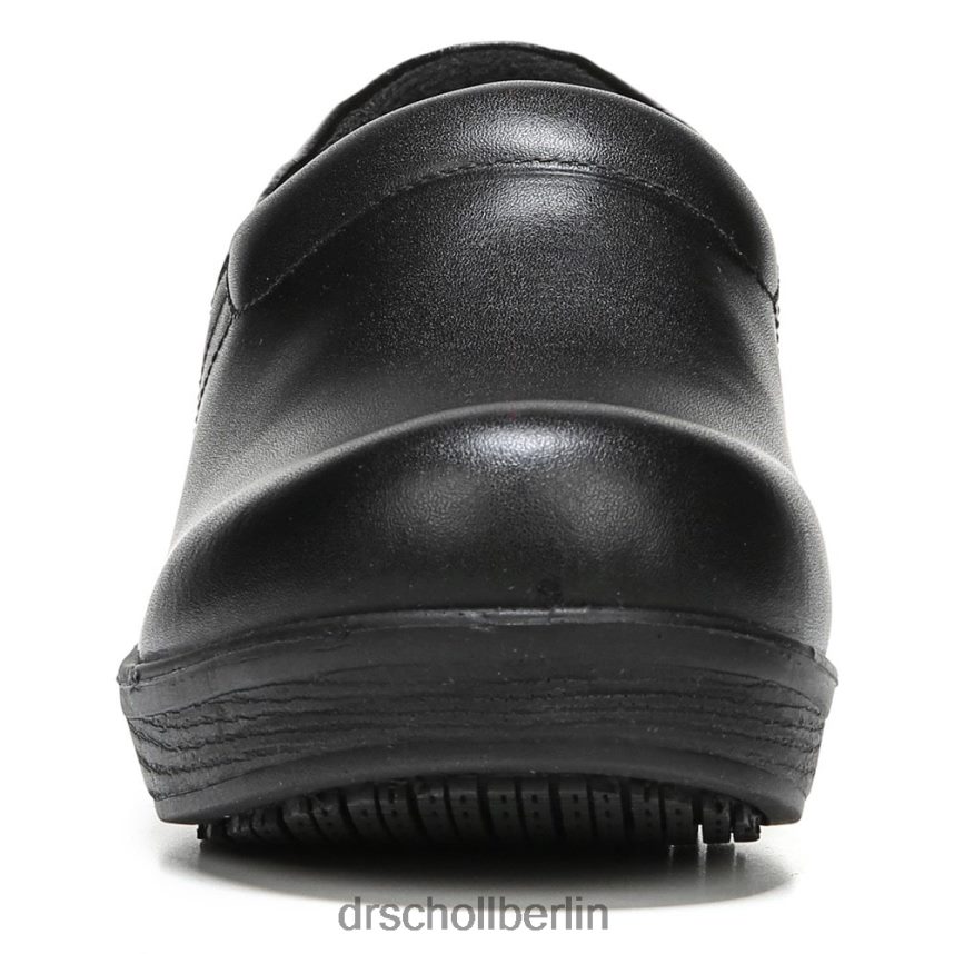 schwarzes Leder Rutschfester Dynamo-Clog RXP6XD153 Dr. Scholl's unisex