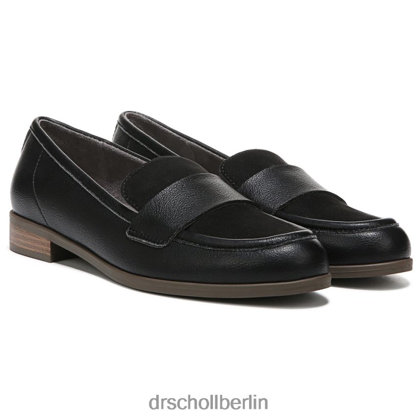 schwarzes Synthetik Moc-Toe-Loafer bewerten RXP6XD229 Dr. Scholl's unisex