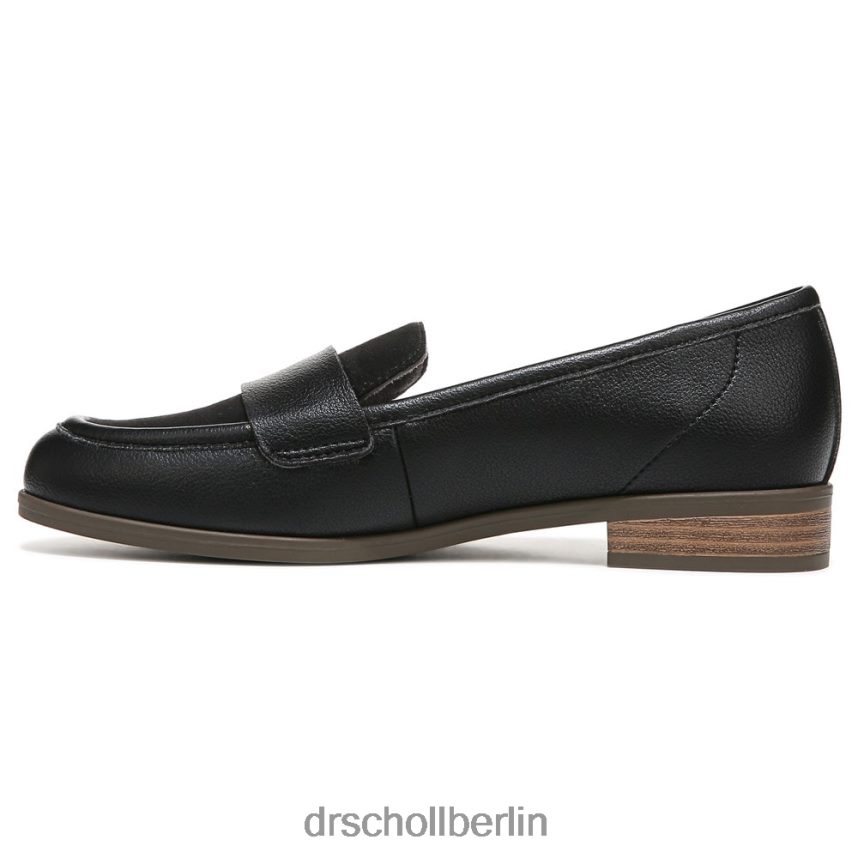 schwarzes Synthetik Moc-Toe-Loafer bewerten RXP6XD229 Dr. Scholl's unisex
