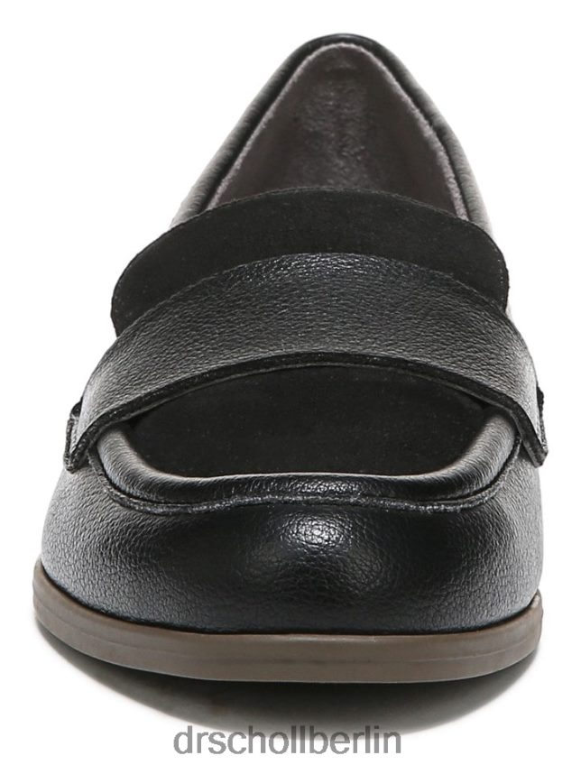 schwarzes Synthetik Moc-Toe-Loafer bewerten RXP6XD229 Dr. Scholl's unisex