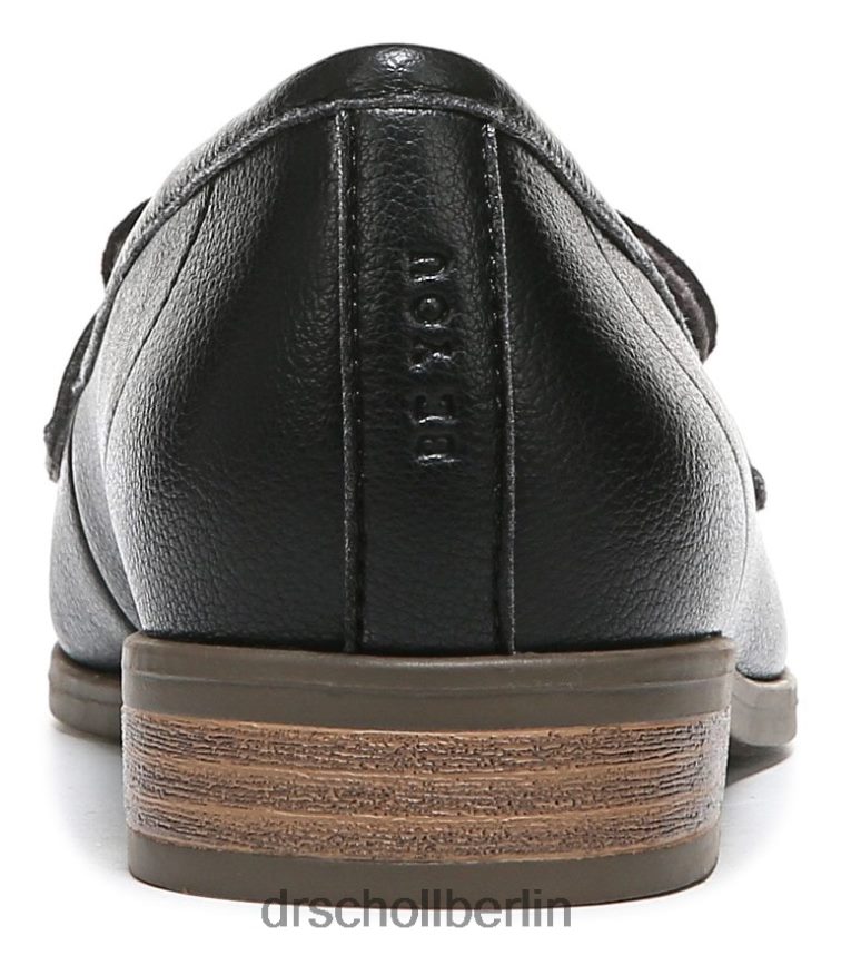 schwarzes Synthetik Moc-Toe-Loafer bewerten RXP6XD229 Dr. Scholl's unisex